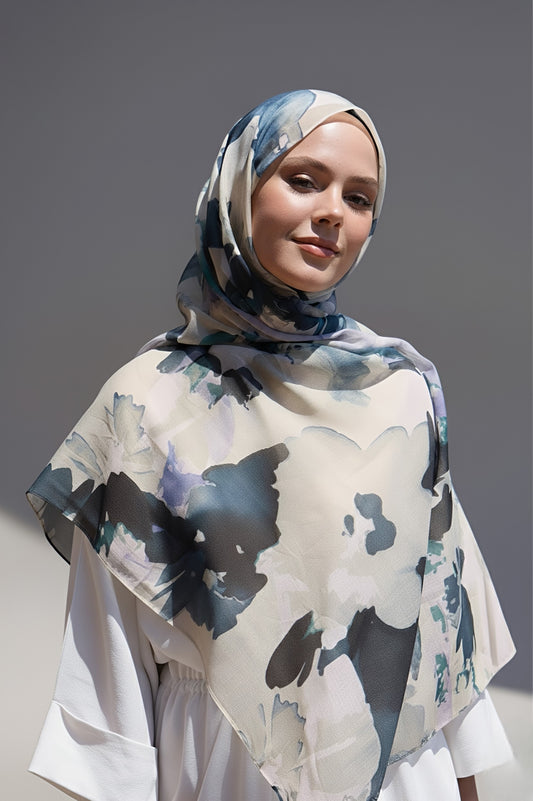 Mirelya Desen Aya Şal-Antik Bej