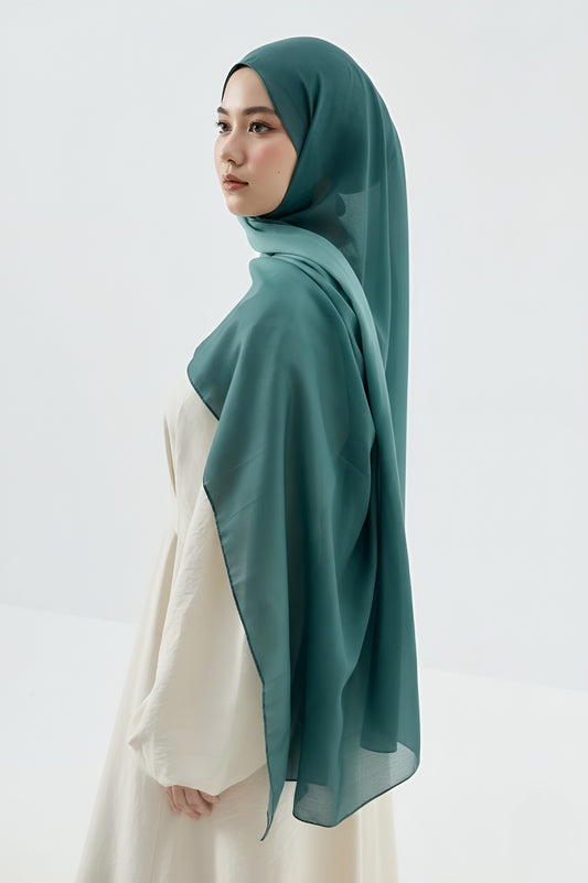 Mirage Desen Pamuk Şal-Petrol